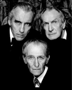 Christopher Lee, Vincent Price, and Peter Cushing (1983)